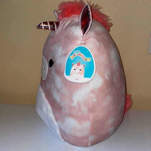 COPY - 16” NWT Squishmallow Liel pink Tye Dye - Picture 2 of 5